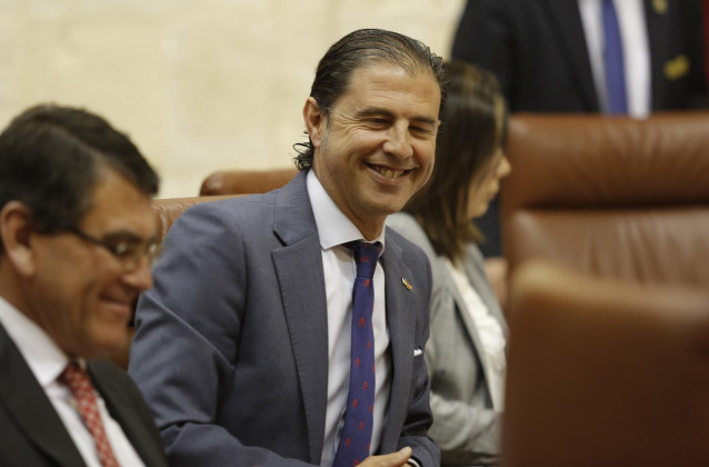 El diputado de Vox Benito Morillo