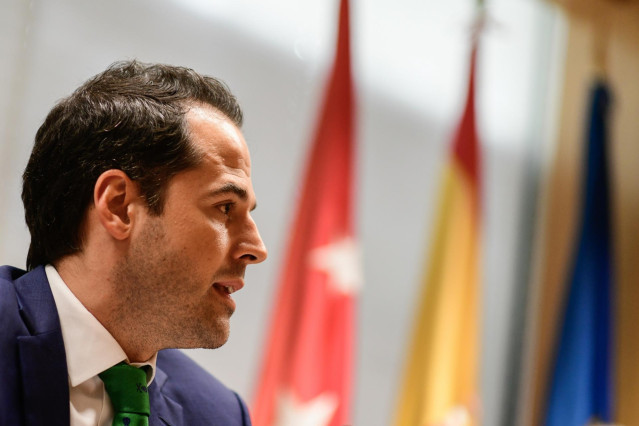 El vicepresidente de la Comunidad de Madrid, Ignacio Aguado, comparece en la Asamblea de Madrid.