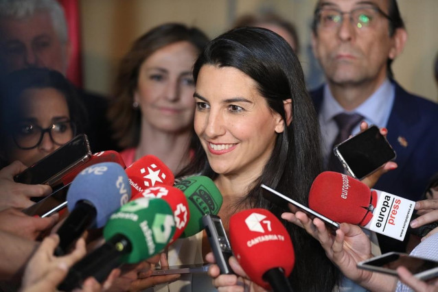 La portavoz de Vox a la Comunidad de Madrid, Rocío Monasterio