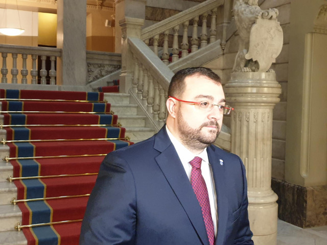 El presidente del Principado, Adrián Barbón