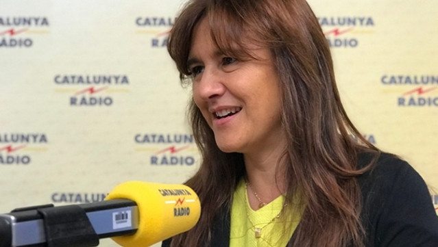La portavoz de JxCat en el Congreso, Laura Borràs