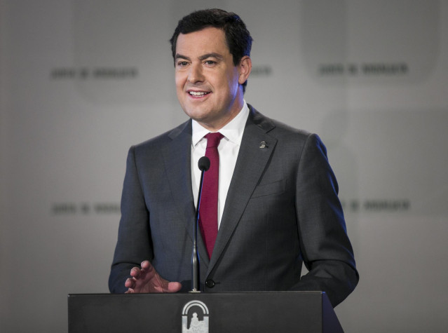 El presidente de la Junta de Andalucía, Juanma Moreno.