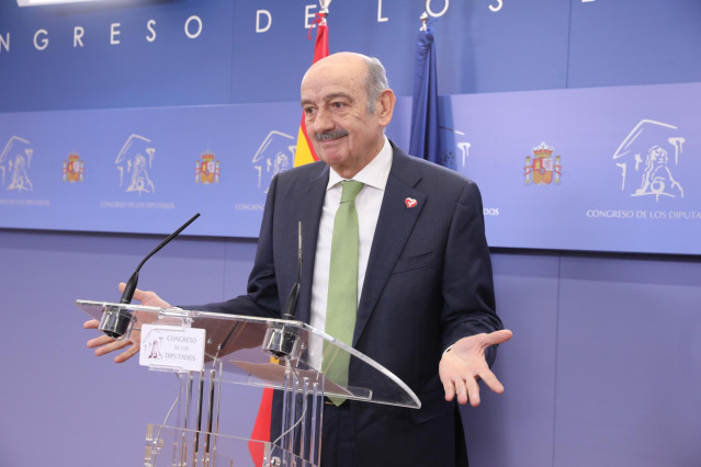 José María Mazón, diputado del Partido Regionalista de Cantabria (PRC)