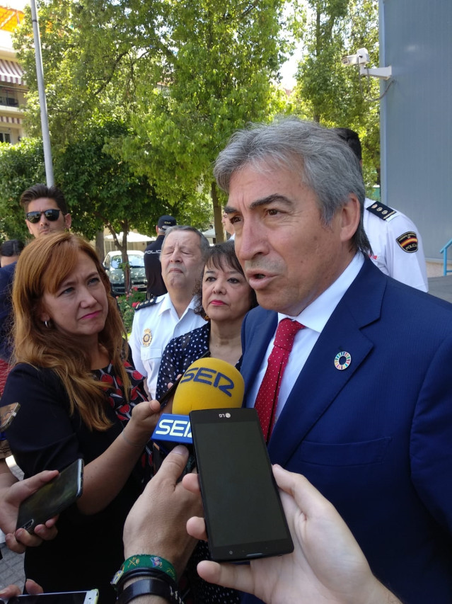 El delegado del Gobierno de España en Andalucía, Lucrecio Fernández, en una imagen de archivo.