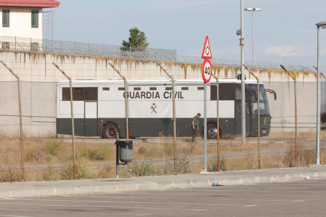 Imagen de recurso del autobús de la Guardia Civil para los traslados de presos