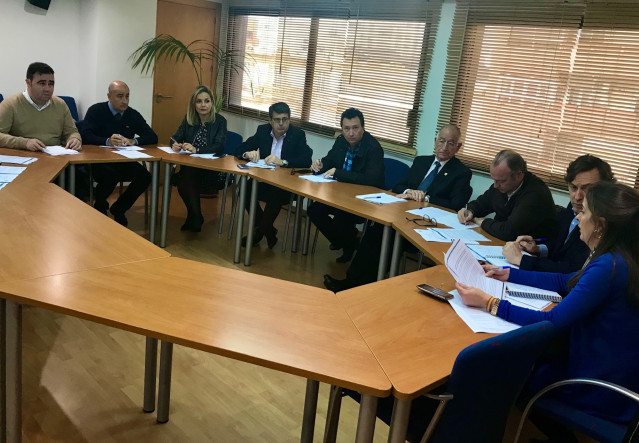Reunión de los regantes de Almería con cargos del PP