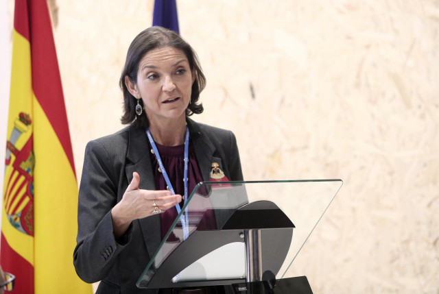 La ministra de Industria, Comercio y Turismo en funciones, Reyes Maroto