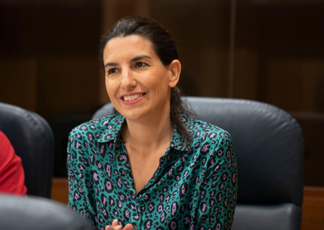 Rocío Monasterio en el Pleno de la Asamblea de este juves