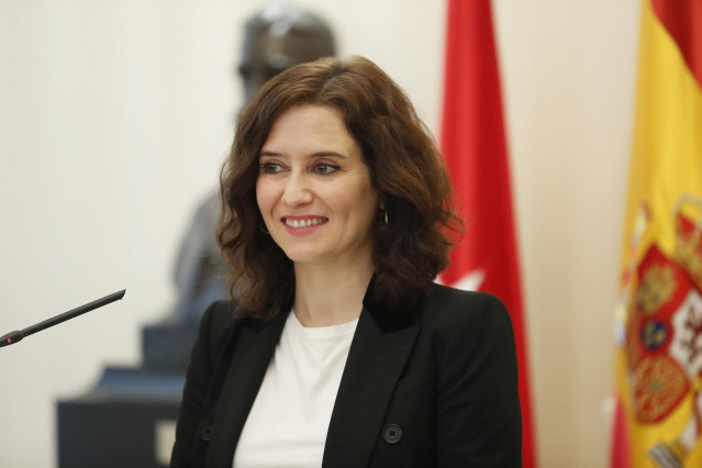 Imagen de recurso de la presidenta de la Comunidad de Madrid, Isabel Díaz Ayuso.