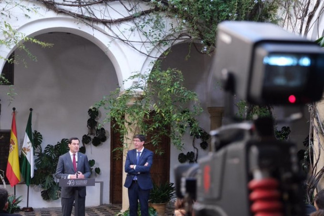 Juanma Moreno, este viernes