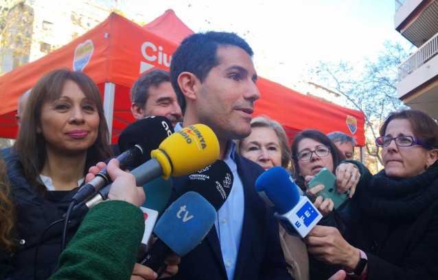 El diputado de Cs en el Parlament Nacho Martín Blanco