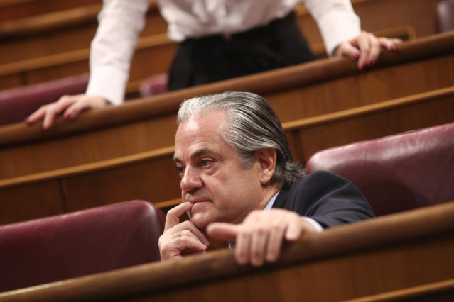 El diputado de Ciudadanos en el Congreso, Marcos de Quinto, durante la sesión de constitución de las Cortes para la XIV Legislatura en el Congreso de los Diputados, Madrid (España), a 3 de diciembre de 2019.