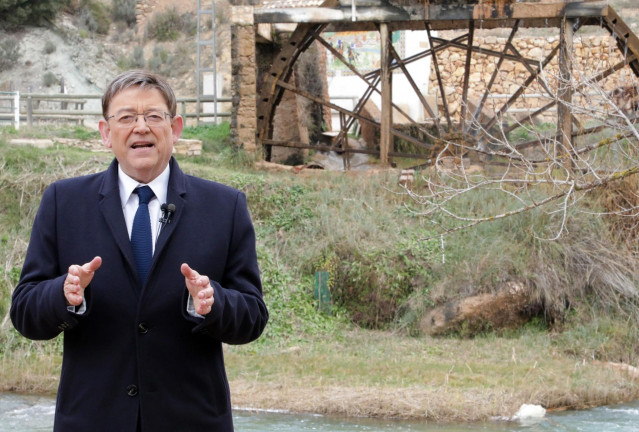 El presidente de la Generalitat Valenciana, Ximo Puig en su mensaje de Fin de Año.