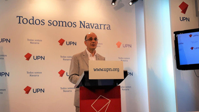 Alberto Catalán, senador de UPN.