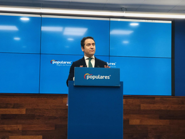 El secretario general del Partido Popular, Teodoro García