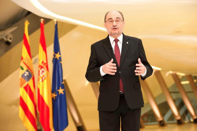 El presidente del Gobierno de Aragón, Javier Lambán.