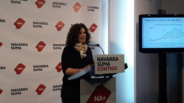 La parlamentaria de Navarra Suma Marta Alvárez.