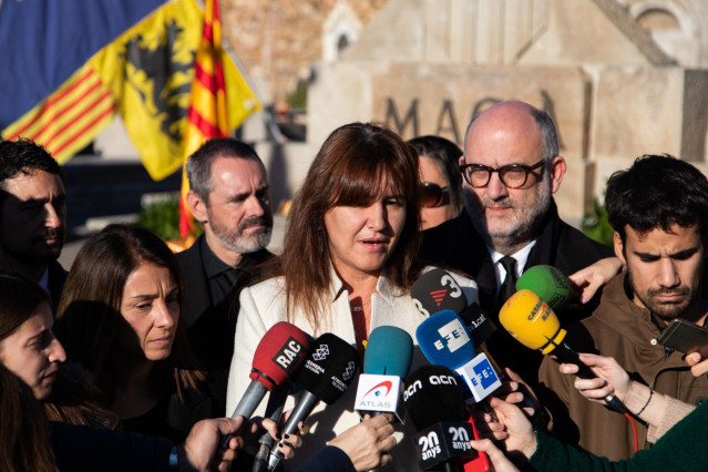 La portavoz del Grupo Junts per Catalunya en el Congreso de los Diputados, Laura Borràs.