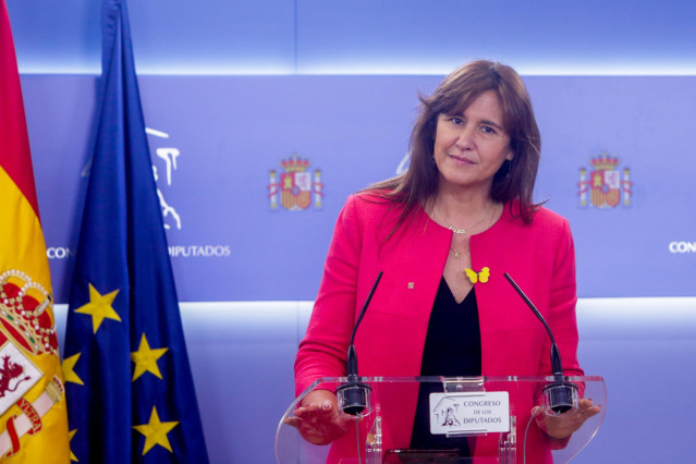 La portavoz del Grupo Junts per Catalunya en el Congreso de los Diputados, Laura Borràs