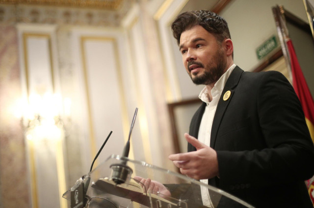 El portavoz adjunto de Esquerra Republicana (ERC), Gabriel Rufián