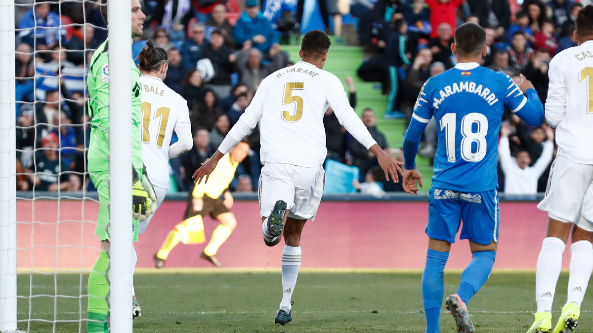 Partido Getafe real Madrid 4 de enero