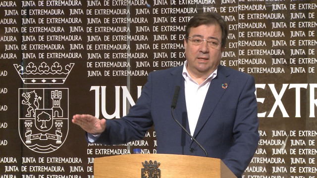 Vara en una imagen de archivo en una rueda de prensa en Mérida