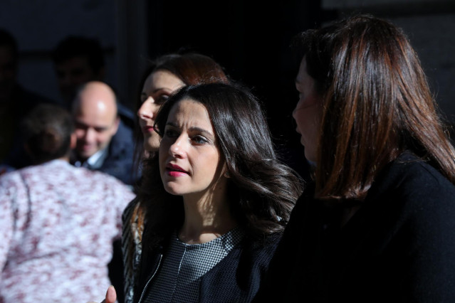 La portavoz de Ciudadanos en el Congreso, Inés Arrimadas.