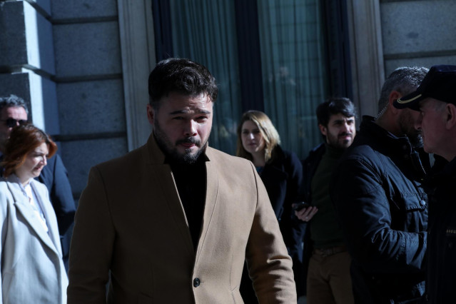 El portavoz adjunto de Esquerra Republicana (ERC), Gabriel Rufián