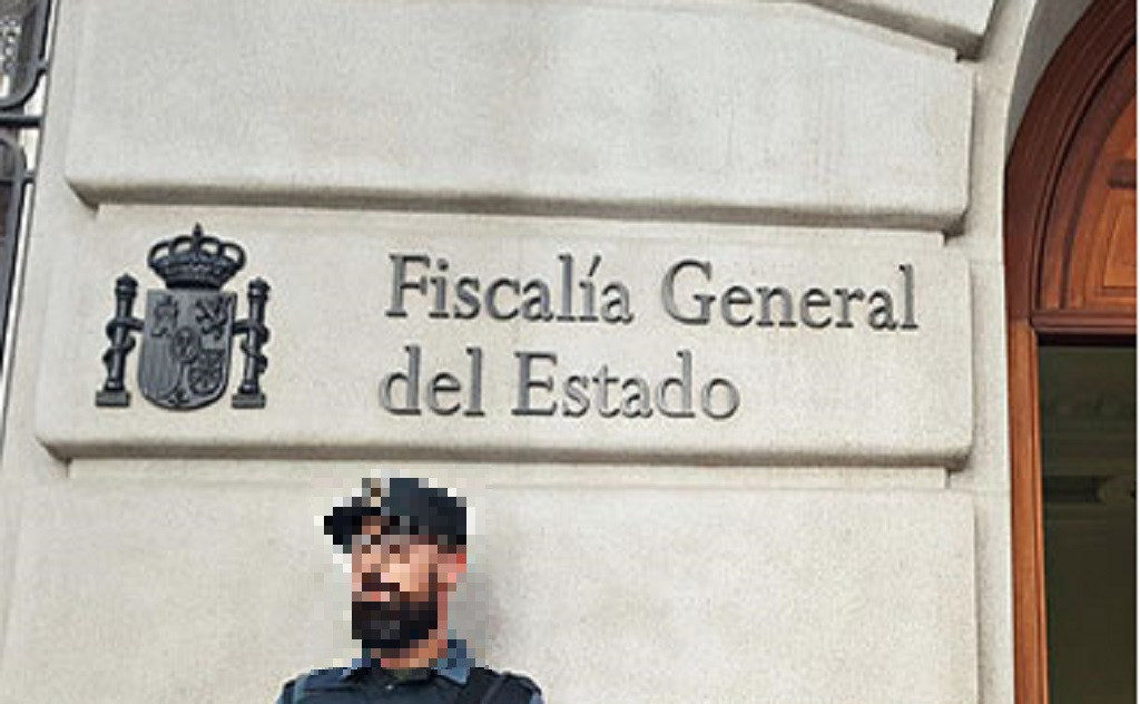 Fiscalu00eda General del Estado, detalle de la portada