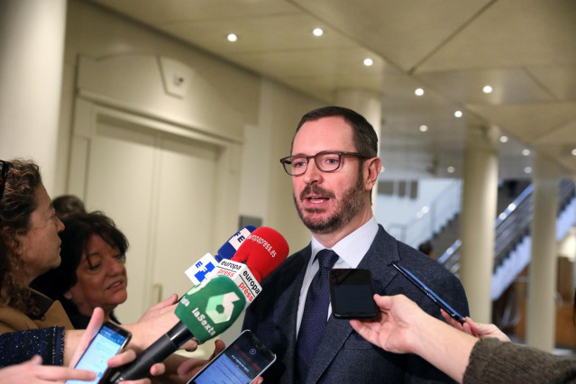 El portavoz del Partido Popular en el Senado, Javier Maroto