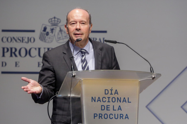 El galardonado, ex secretario de Estado de Justicia y diputado por el PSOE en el Congreso de los Diputados, Juan Carlos Campo Moreno