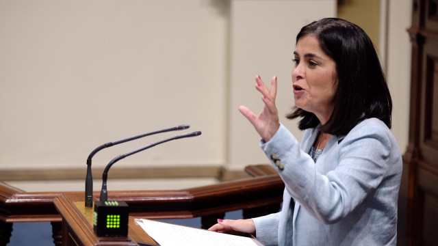 La consejeria de Economía y Empleo del Gobierno de Canarias, Carolina Darias