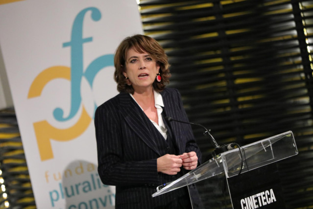La exministra de Justicia y futura Fiscal General del Estado, Dolores Delgado.
