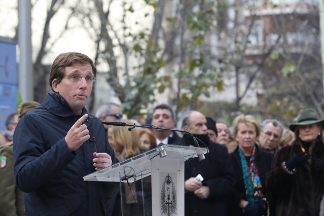 El alcalde de Madrid, José Luis Martínez-Almeida.