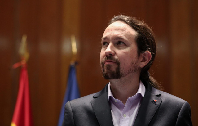 El vicepresidente de Derechos Sociales y Agenda 2030 para el Gobierno de coalición de PSOE y Unidas Podemos en la XIV Legislatura, Pablo Iglesias, en una imagen de archivo