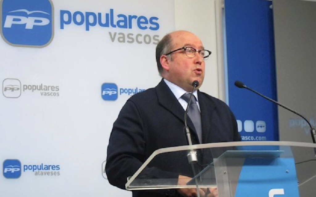 Carmelo Barrio, nuevo portavoz del PP en el Parlamento vasco