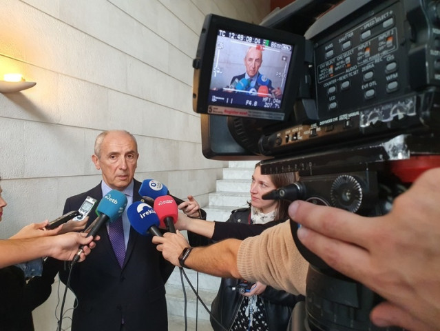 El portavoz del Gobierno Vasco, Josu Erkoreka