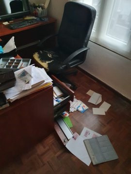 Destrozos en su despacho que ha denunciado el abogado de Carles Puigdemont Gonzalo Boye