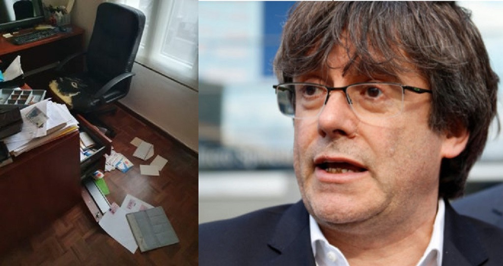 El abogado de Puigdemont denuncia destrozos de material informu00e1tico y de mobiliario en su despacho en Madrid