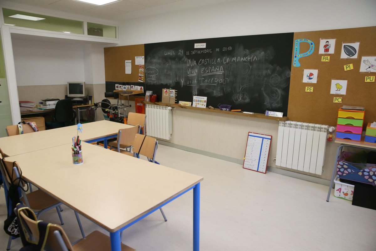 Colegio, clase, aula, infantil, escolar