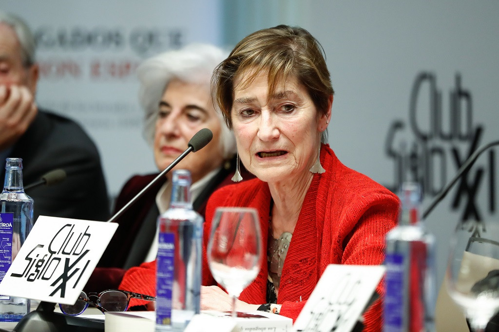 La presidenta del Consejo General de la Abogacu00eda Espau00f1ola, Victoria Ortega Benito