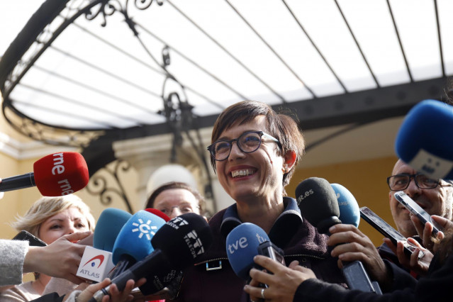 María Gámez, se despide como subdelegada del Gobierno en Málaga, tras ser nombrada directora dela Guardia Civil