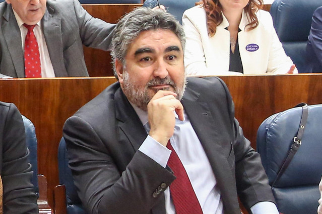 Imagen de archivo del exdelegado del Gobierno en Madrid y nuevo ministro de Cultura y Deportes, José Manuel Rodríguez Uribes, en la que aparece en la sesión de constitución de la Asamblea de Madrid del 11 de junio de 2019.