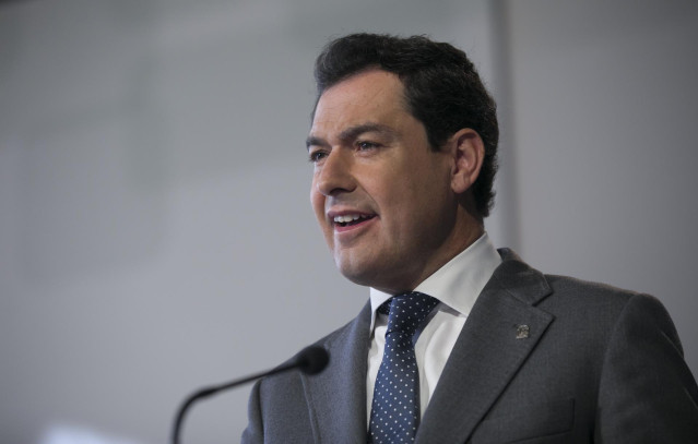 El presidente de la Junta de Andalucía, Juanma Moreno, en una imagen de archivo.