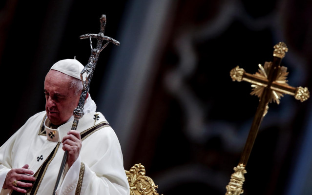 El Papa Francisco en la Basílica de San Pedro del Vaticano, celebrando la Epifanía el pasado 6 de enero de 2020
