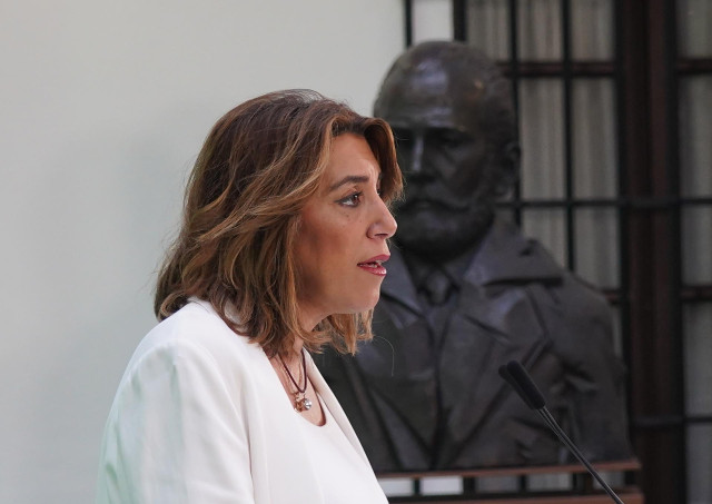 La secretaria general del PSOE-A, Susana Díaz
