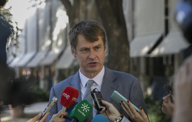 El embajador de Reino Unido en España, Hugh Elliot