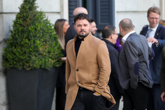 El portavoz adjunto de Esquerra Republicana (ERC), Gabriel Rufián.