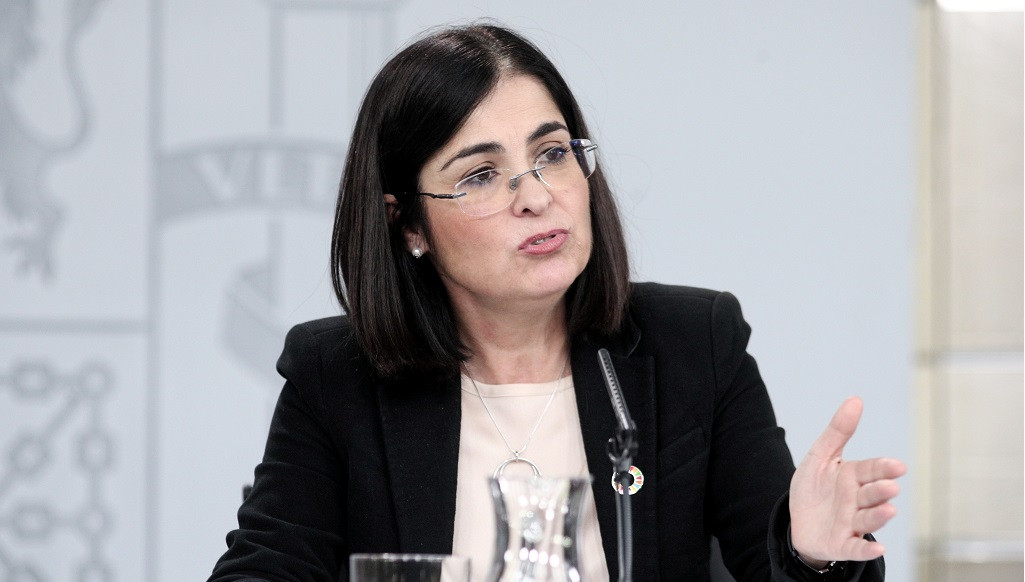 La ministra de Polu00edtica Territorial y Funciu00f3n Pu00fablica, Carolina Darias