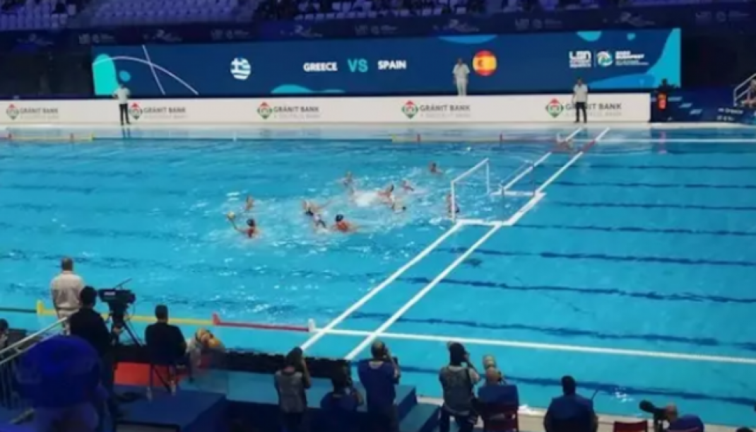 LaseleccinespaolafemeninadewaterpoloanteGreciaenelEuropeo